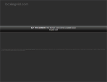 Tablet Screenshot of boxingvid.com